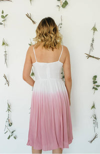 Pink Sunset Maxi Dress