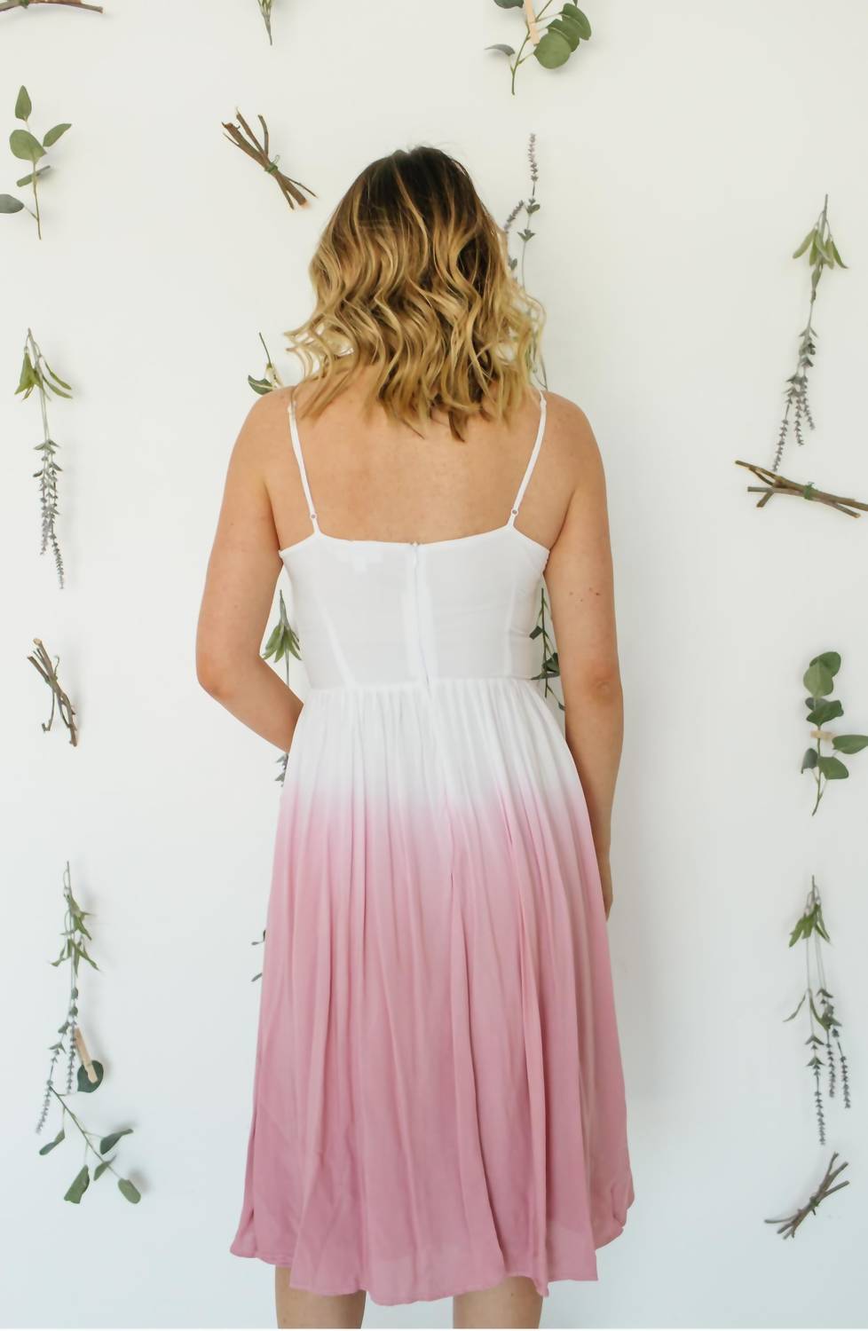 Pink Sunset Maxi Dress