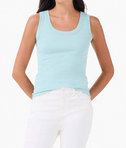 Nic + Zoe - Perfect Knit Rib Scoop Tank