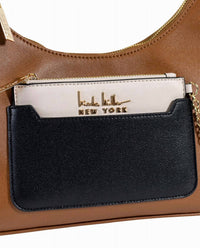 Nicole Miller - Women's Crossbody Shoulder Bag With Coin Pouch