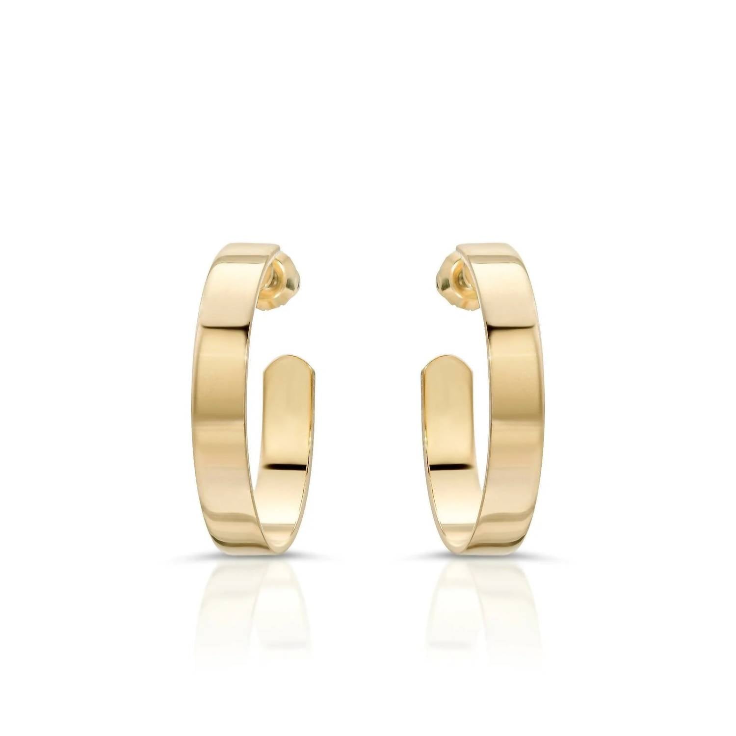 Eklexic - Women's 1" Isla Hoop Earrings