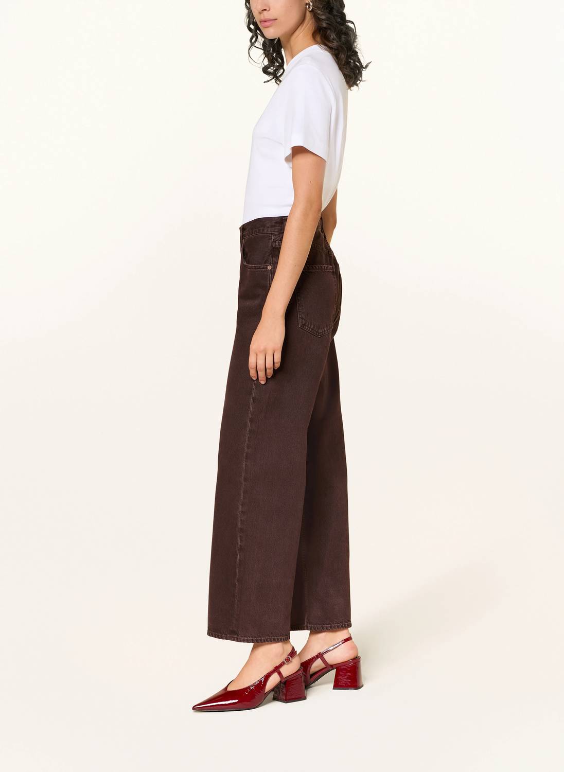 Agolde - Ren High-rise Wide Leg Jeans