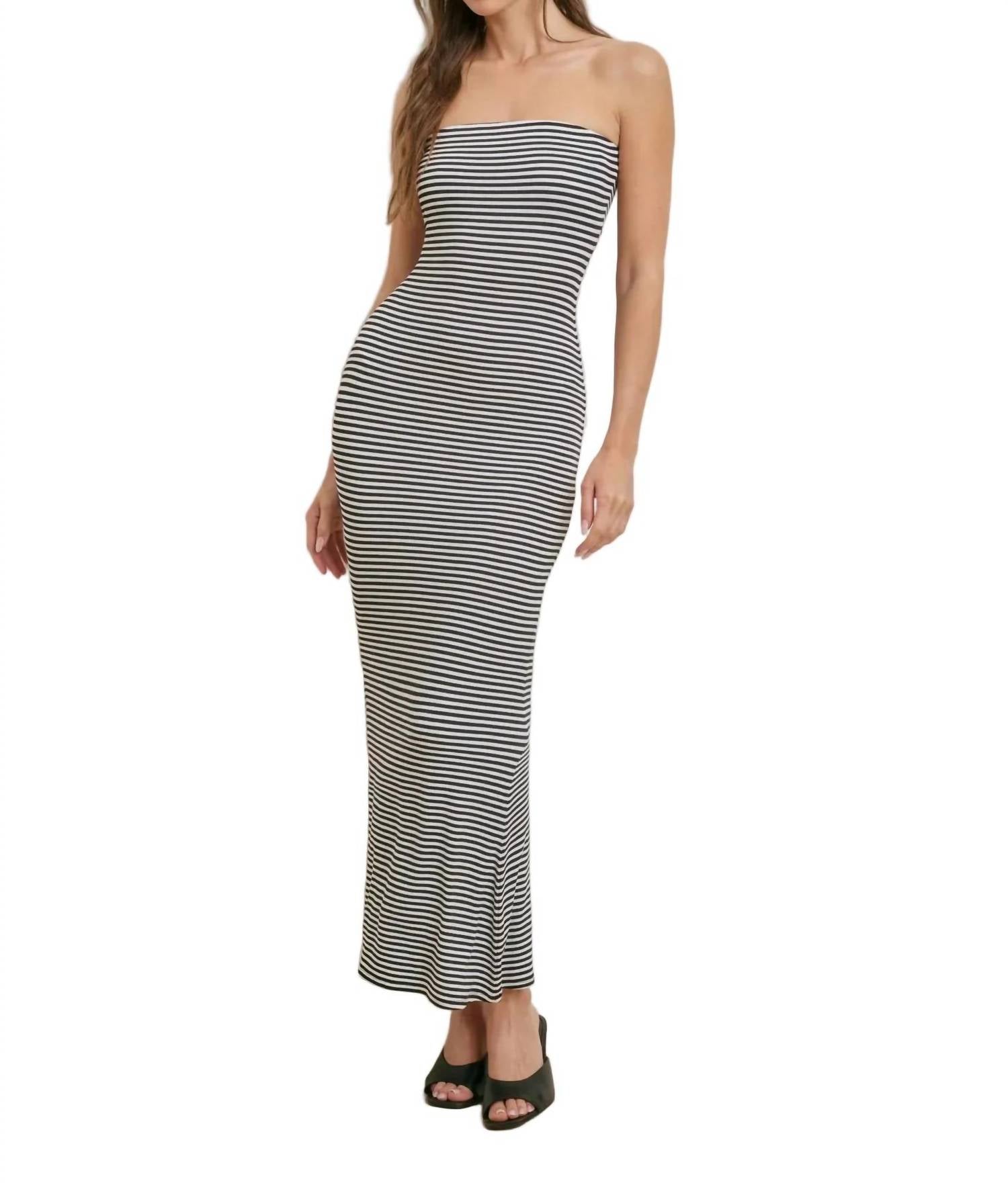 Favorite Daughter - Clean Slate Strapless Midi Dress