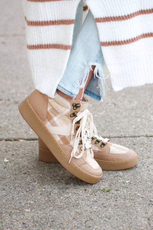 Oasis Society - Women's Kaia Plaid Sneaker