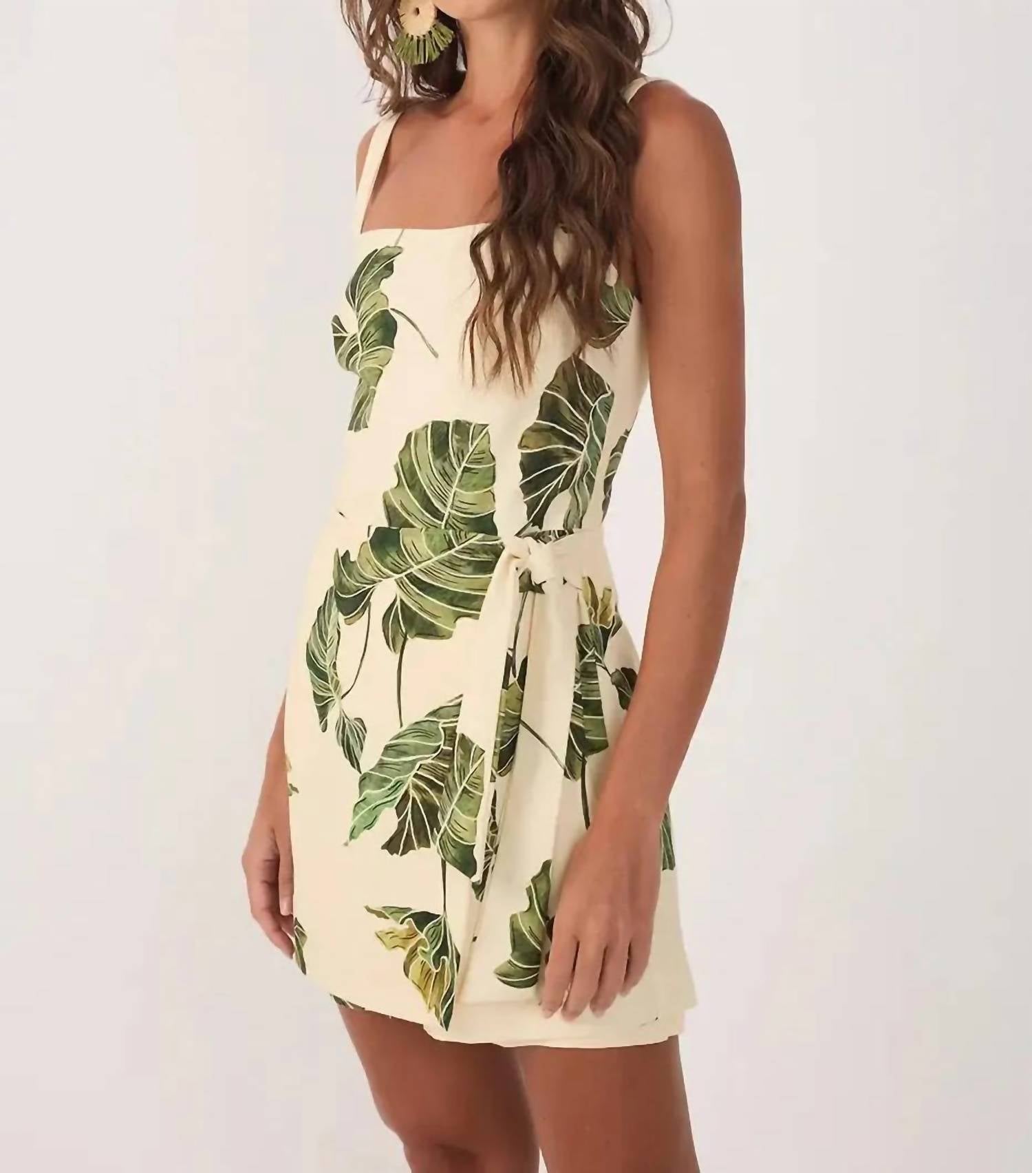 Dress To - Nina Tie Wrap Romper