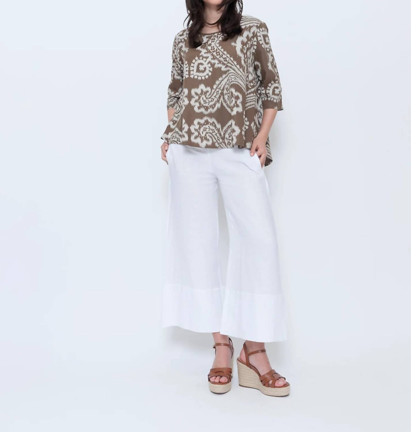 Blueberry - Easy A-line Top