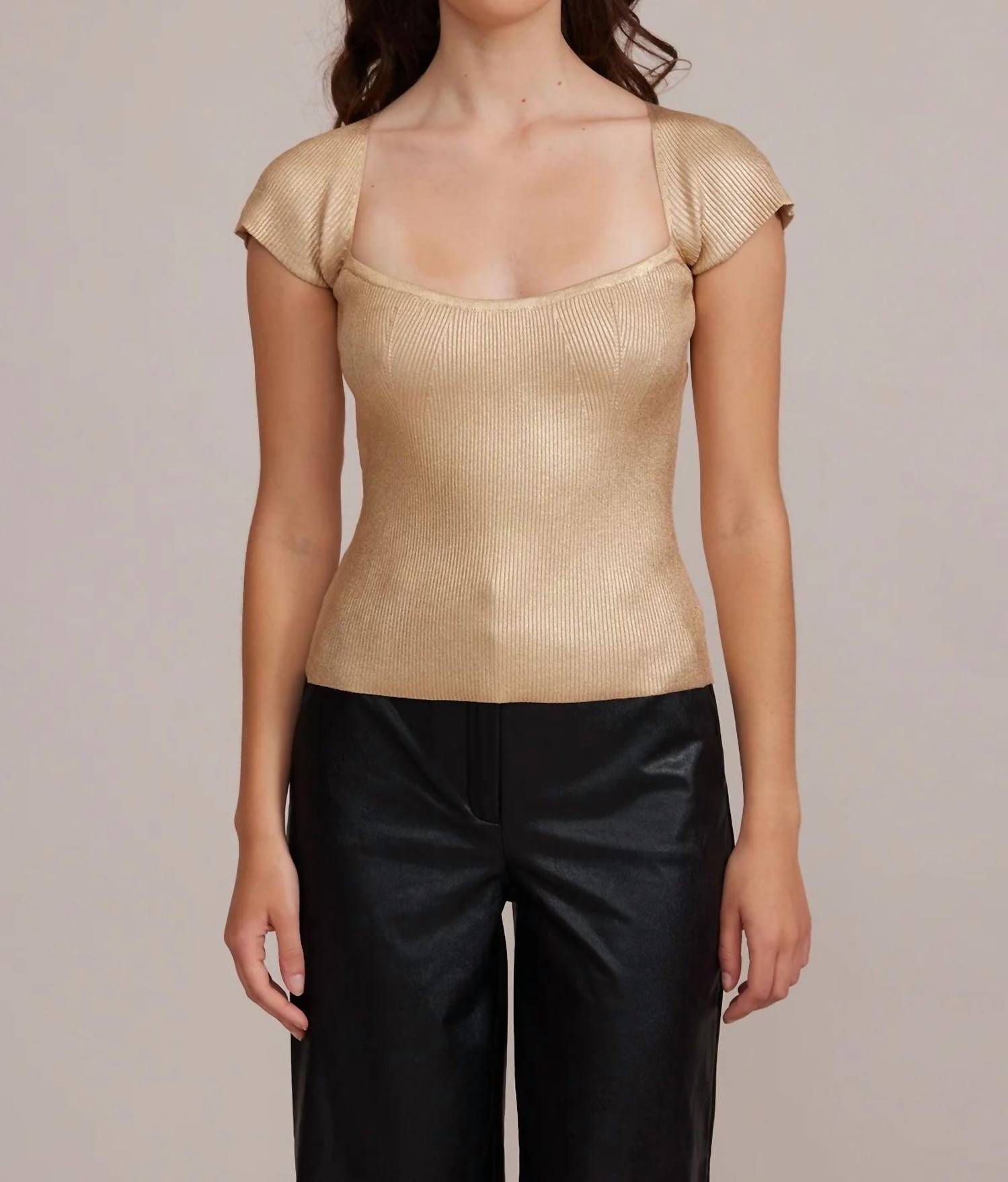 Lucy Paris - Ryan Knit Top
