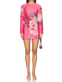 Leo Lin - Aliza Long Sleeve Mini Dress
