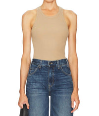 Eterne - High Neck Fitted Tank Top