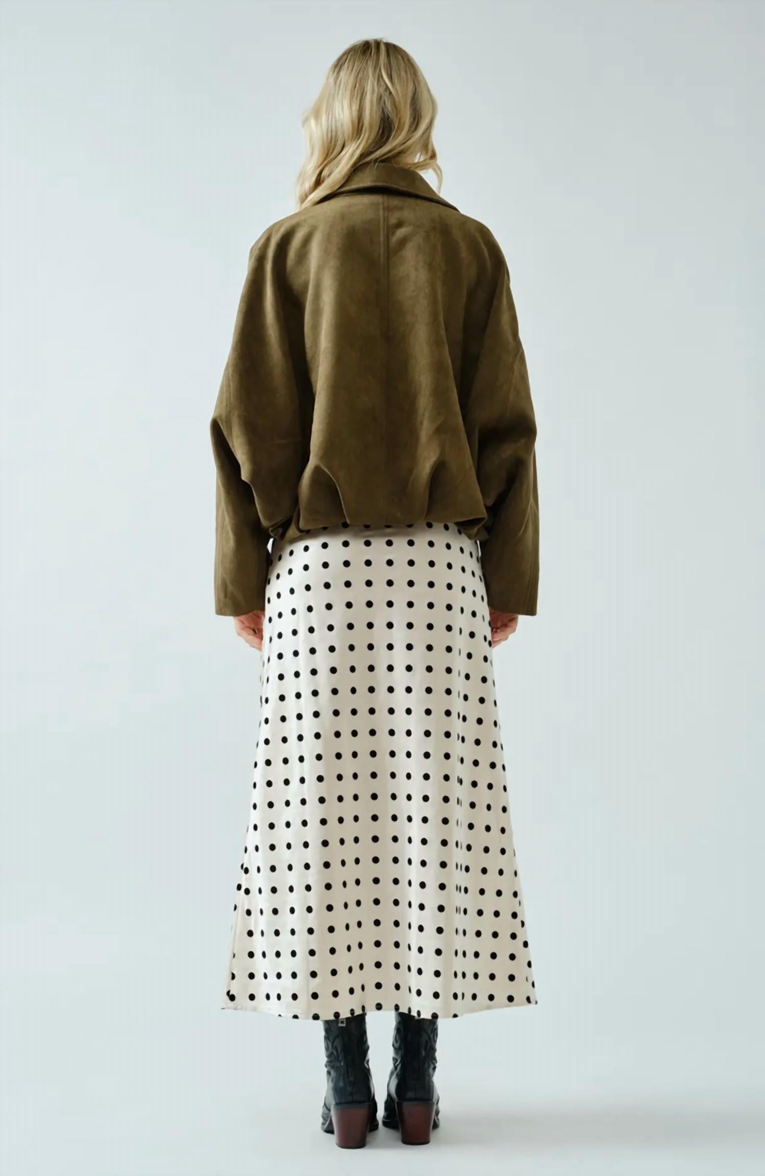 Spice Alley - Dotty Midi Skirt