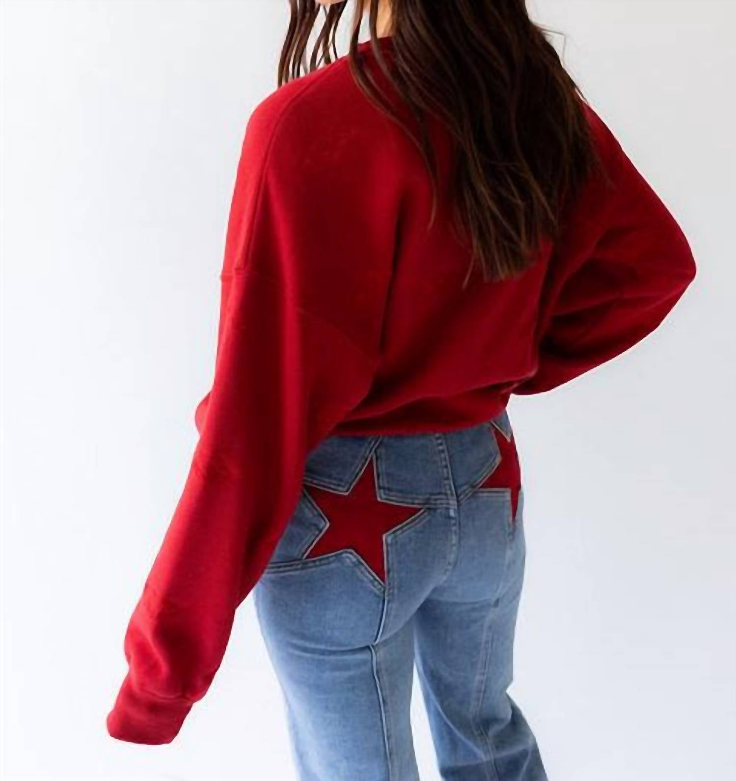 Gameday Social - Arkansas Ritter Crew Top