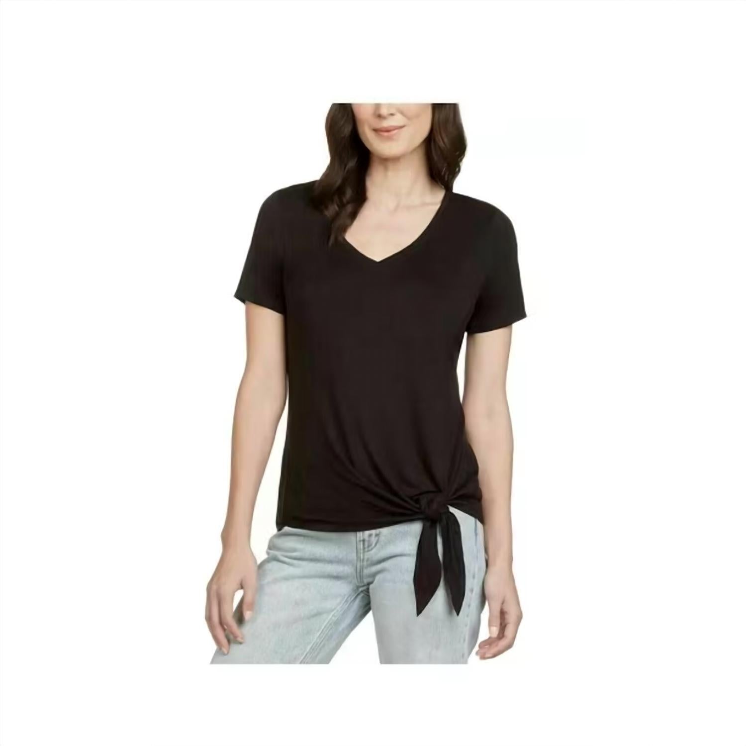 Matty M - Women's Side Tie T-shirt