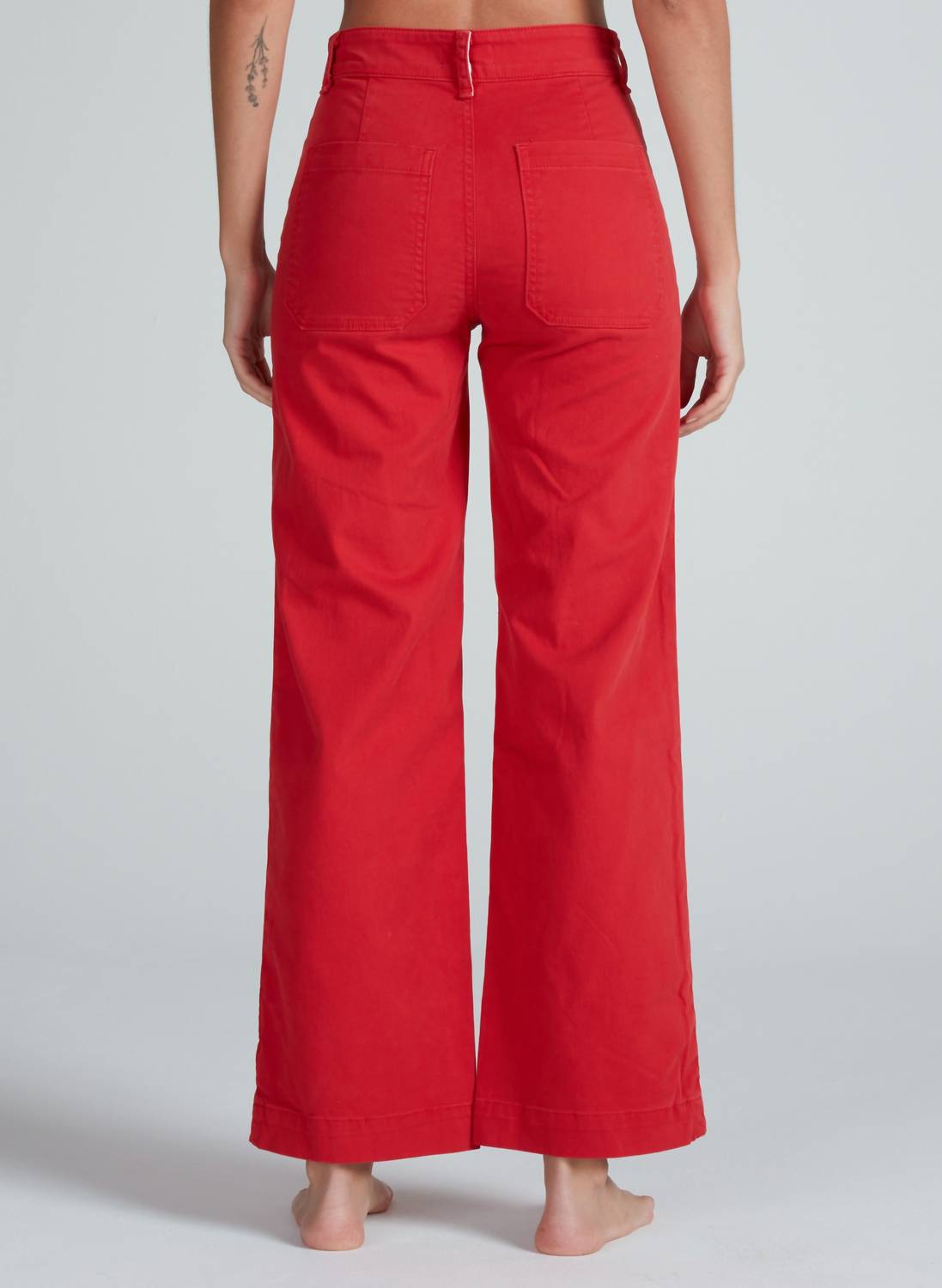 Askk Ny - Sailor Twill High Rise Pants
