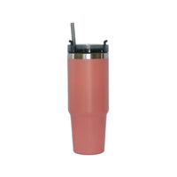 Creative Gifts International - Stainless Steel Tumbler with Straw