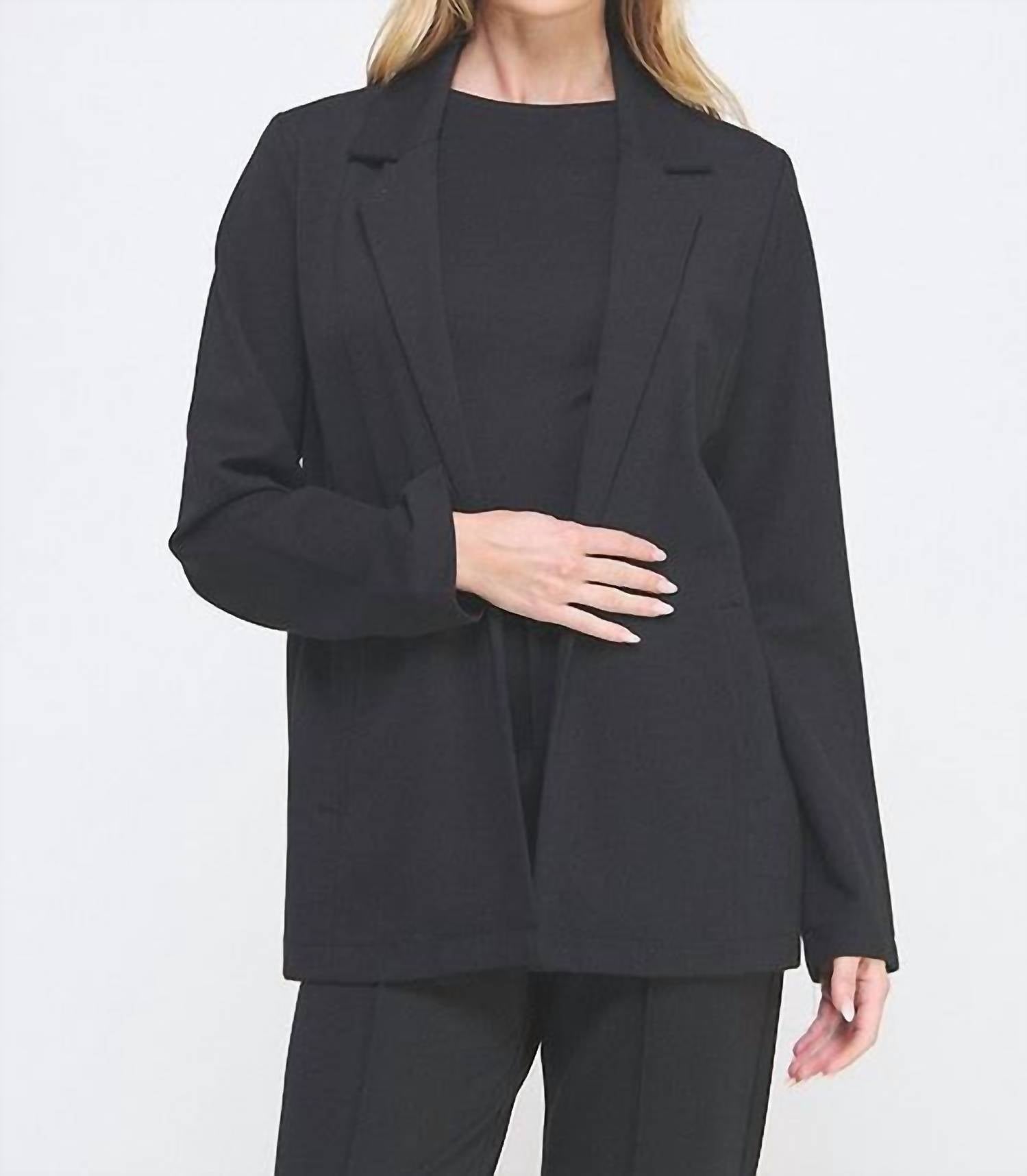 Allie Rose - Easy Everyday Ponte Blazer
