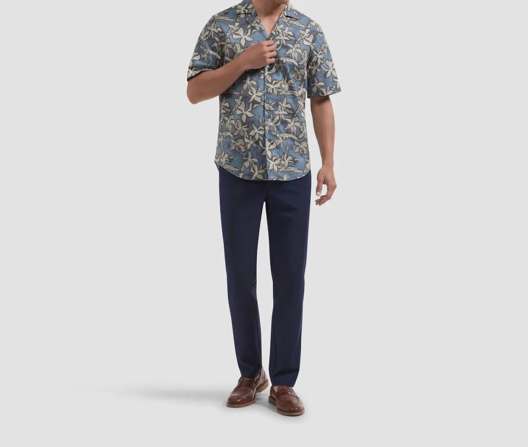 Bugatchi Uomo - Jackson Floral Camp Shirt