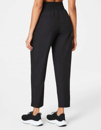 Spanx On The Move Slim Pants in black - women's pants - detail view