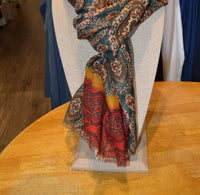 Dolma - Women's Amarantha Wool Silk Scarf