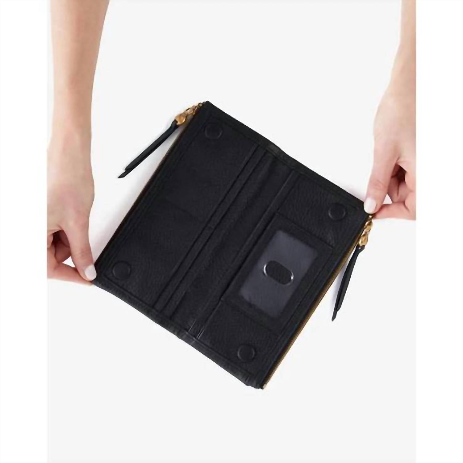 Hobo - Women's Keen Large Top Zip Wallet Velvet
