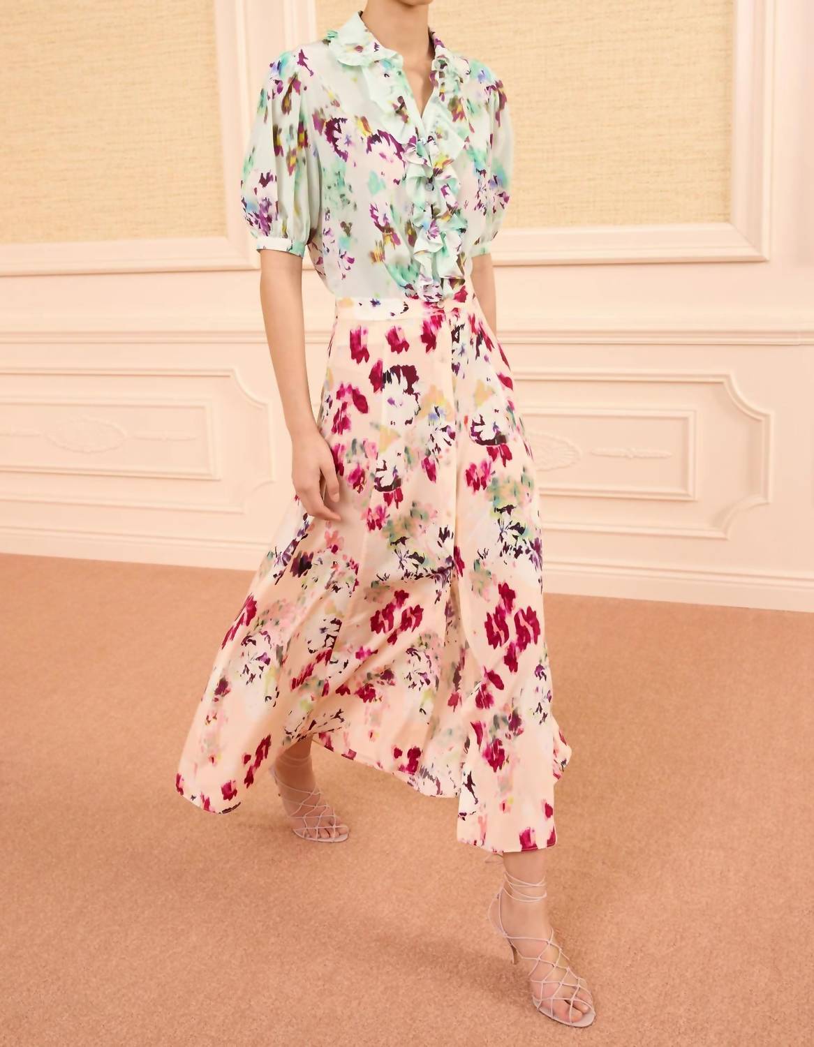 Ulla Johnson - Rowan Silk Midi Skirt