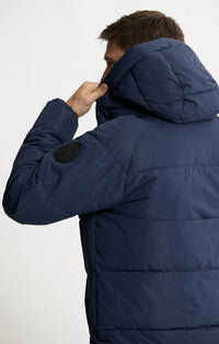 Jachs New York - Quilted Hooded Long Sleeve Puffer Jacket