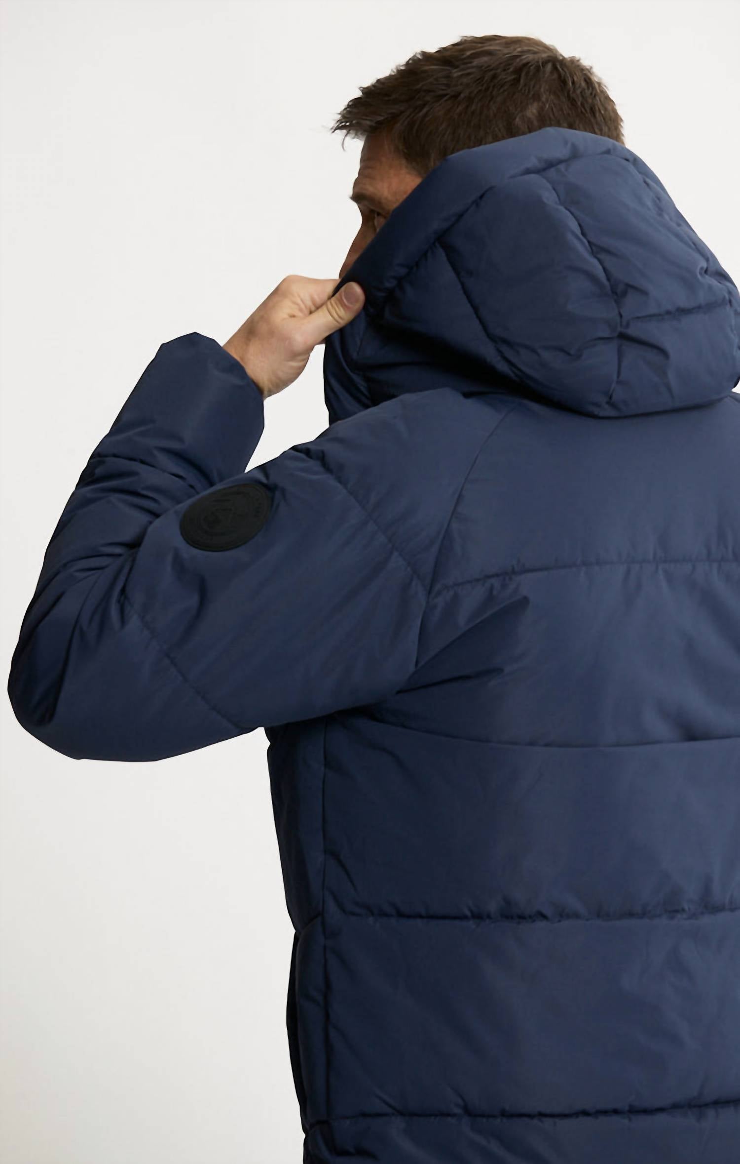 Jachs New York - Quilted Hooded Long Sleeve Puffer Jacket