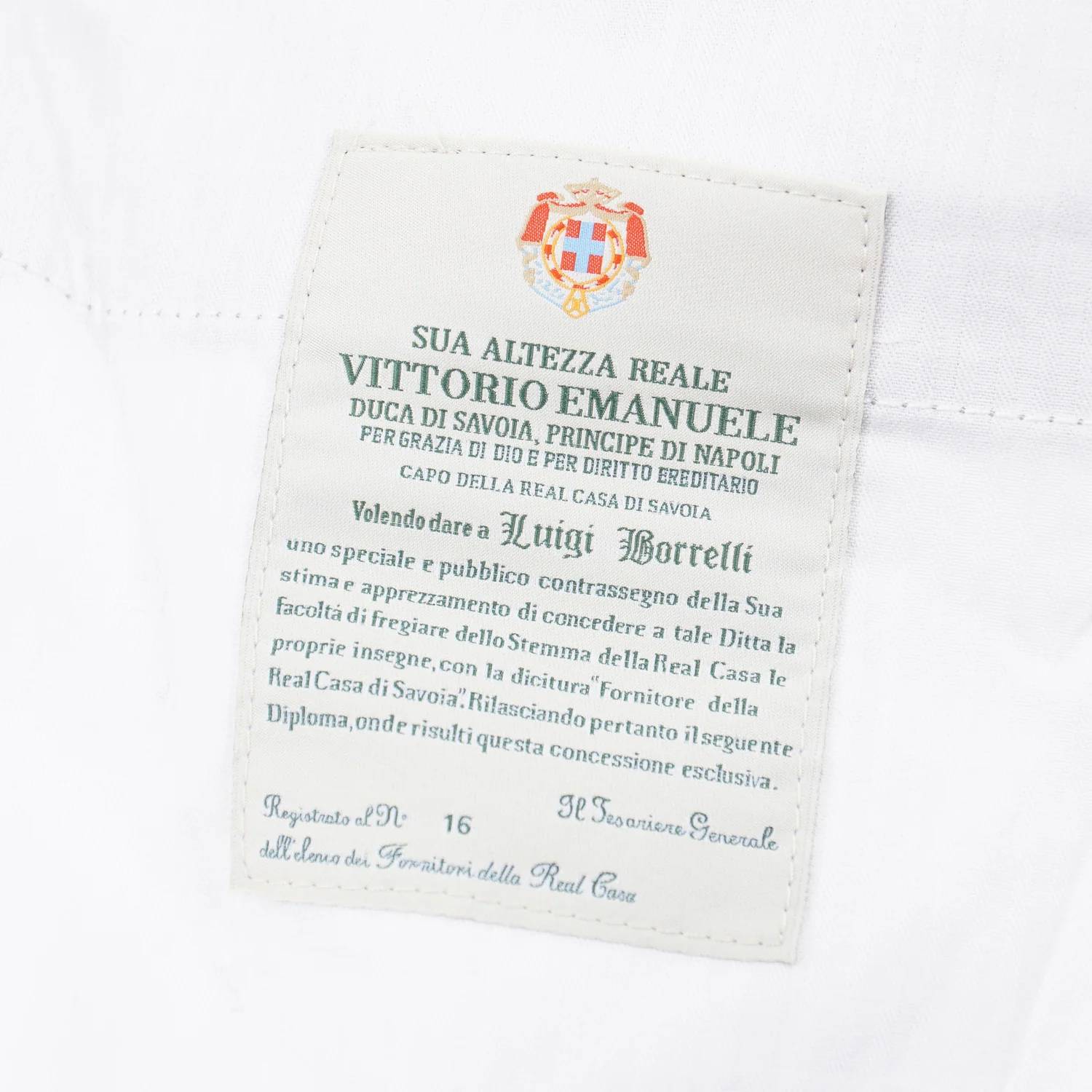 Luigi Borrelli Napoli - Men's Soft Twill Cotton Pants