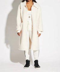 Circular Path - Fuzzy Long Coat