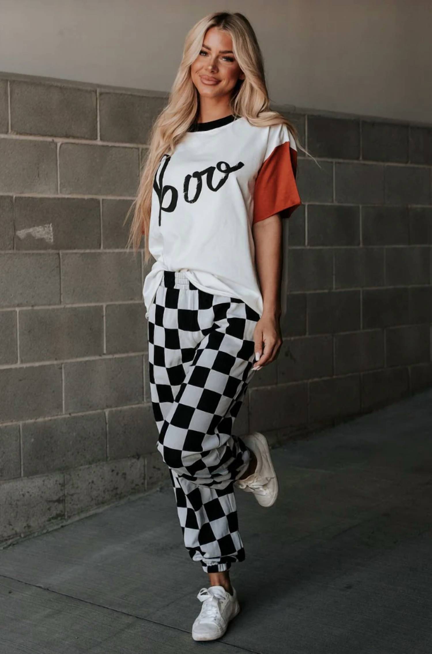 Ampersand Ave - Checkered Joggers