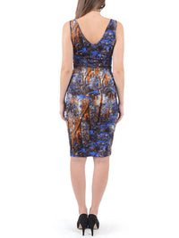 Isabel De Pedro - Jungle Print Knit Pencil Dress
