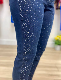 Pastel Jeans - Embellished Front Denim Jeans