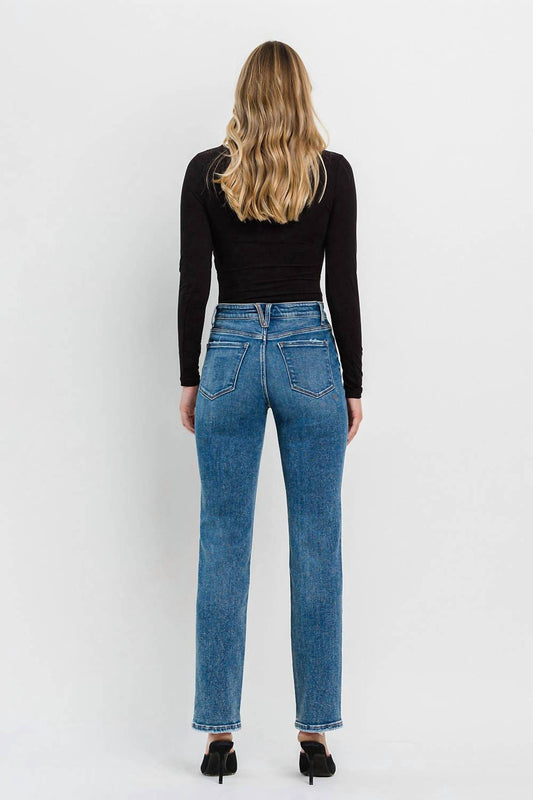 Flying Monkey - HIGH RISE STRAIGHT JEANS