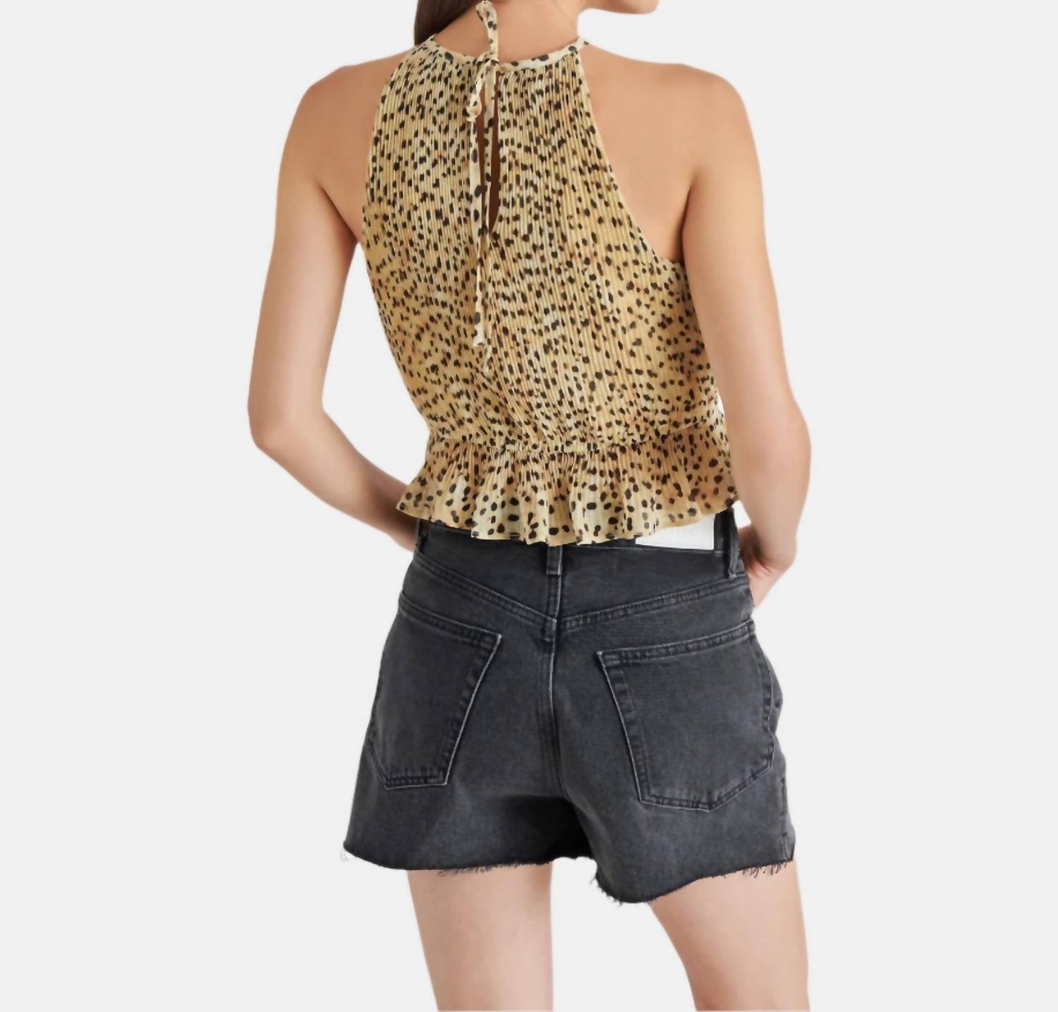 STEVE MADDEN Emil Top in desert sand - women's tank top - alternate view