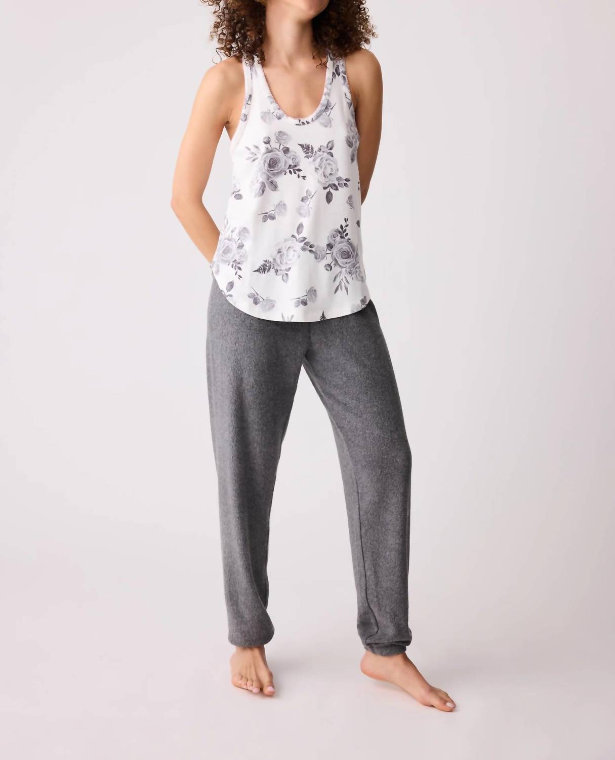 Pj Salvage - Feeling Loved Banded Lounge Pants
