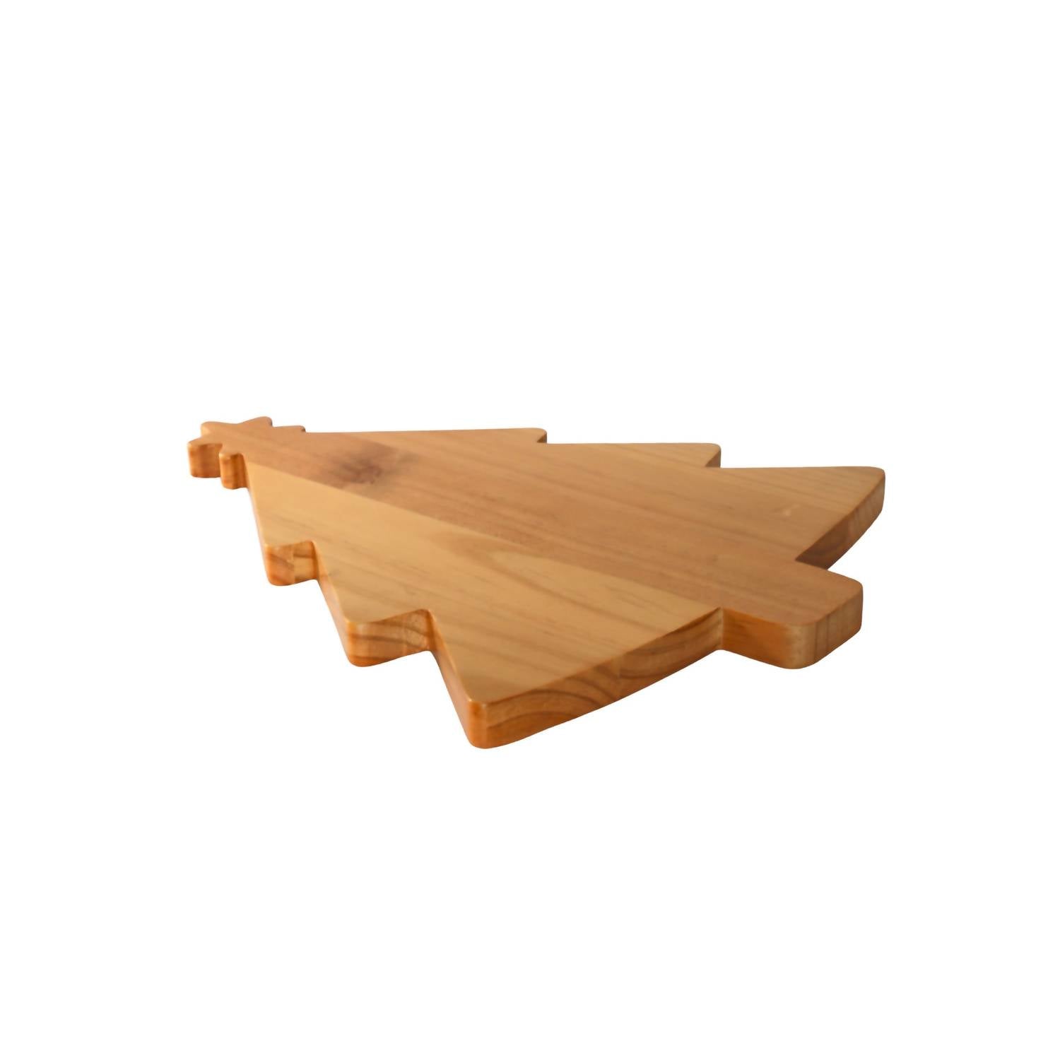 Creative Gifts International - Holiday Tree Pine Wood Board - 12.75" x 16"