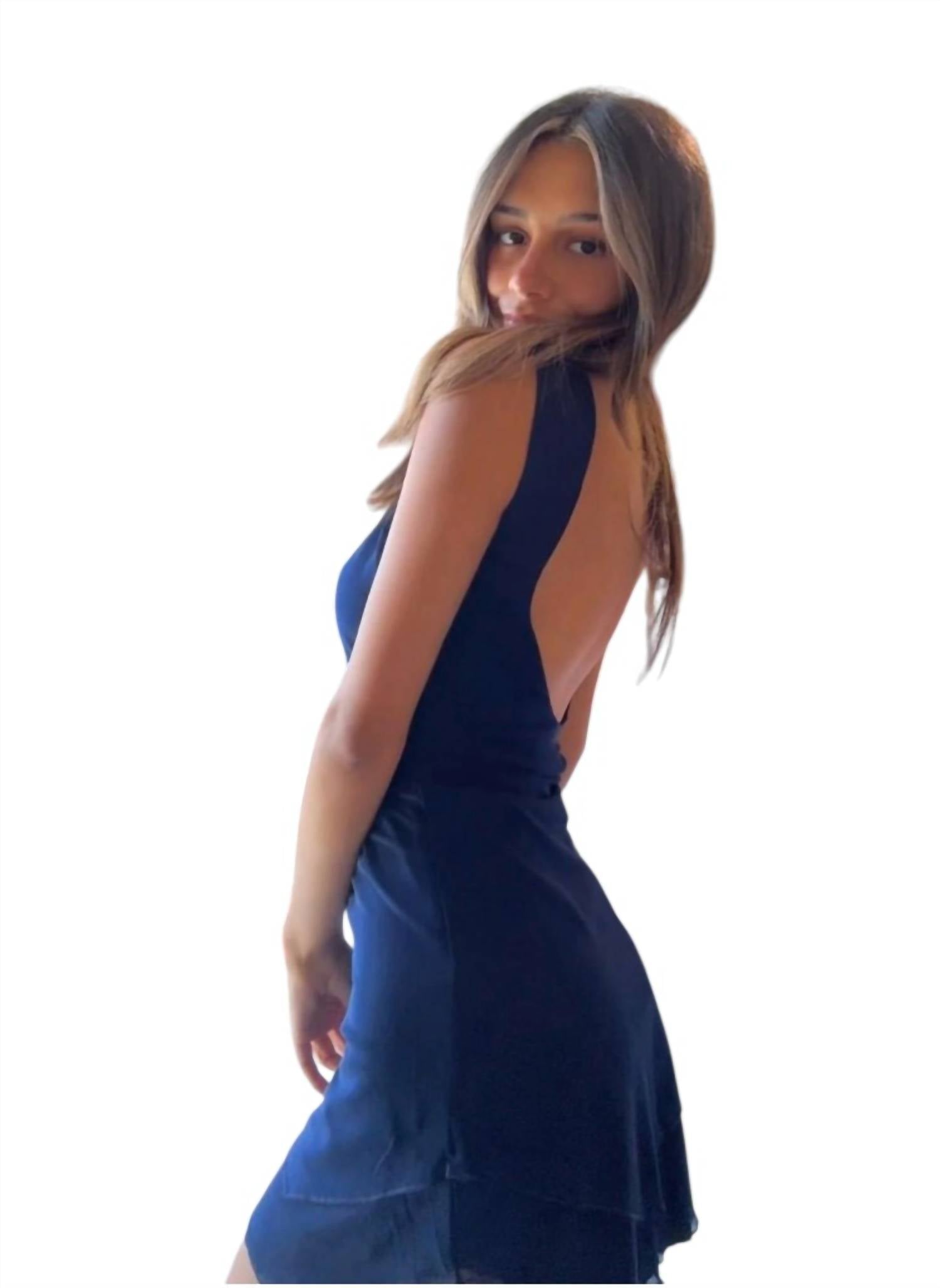 Cla - Elegant Short Mini Dress