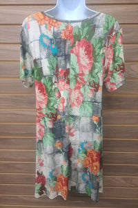 Crepas - Women's Floral Tunic