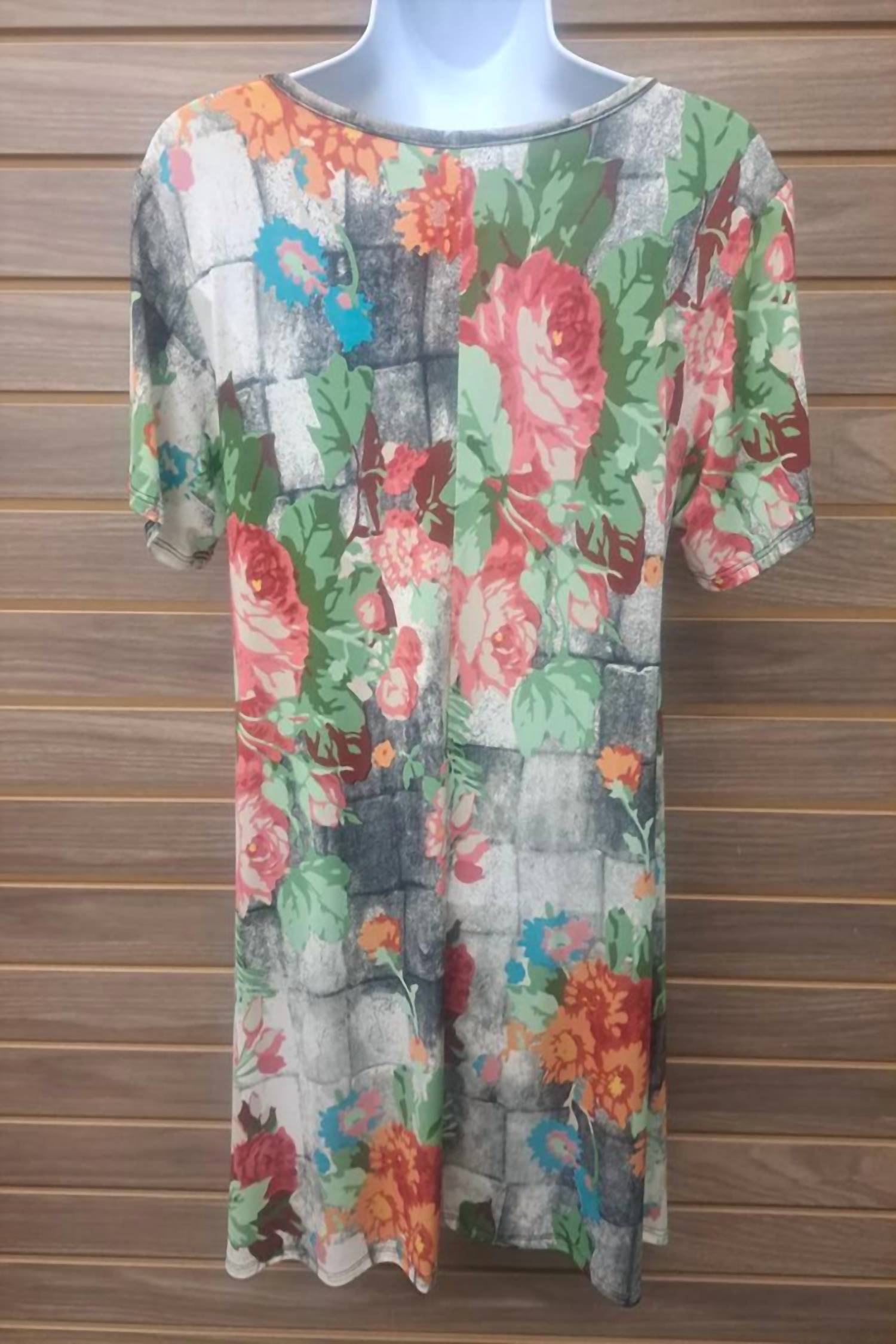 Crepas - Women's Floral Tunic