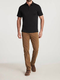 34 Heritage Courage Straight Leg Pants in tobacco twill - men's pants - alternate view