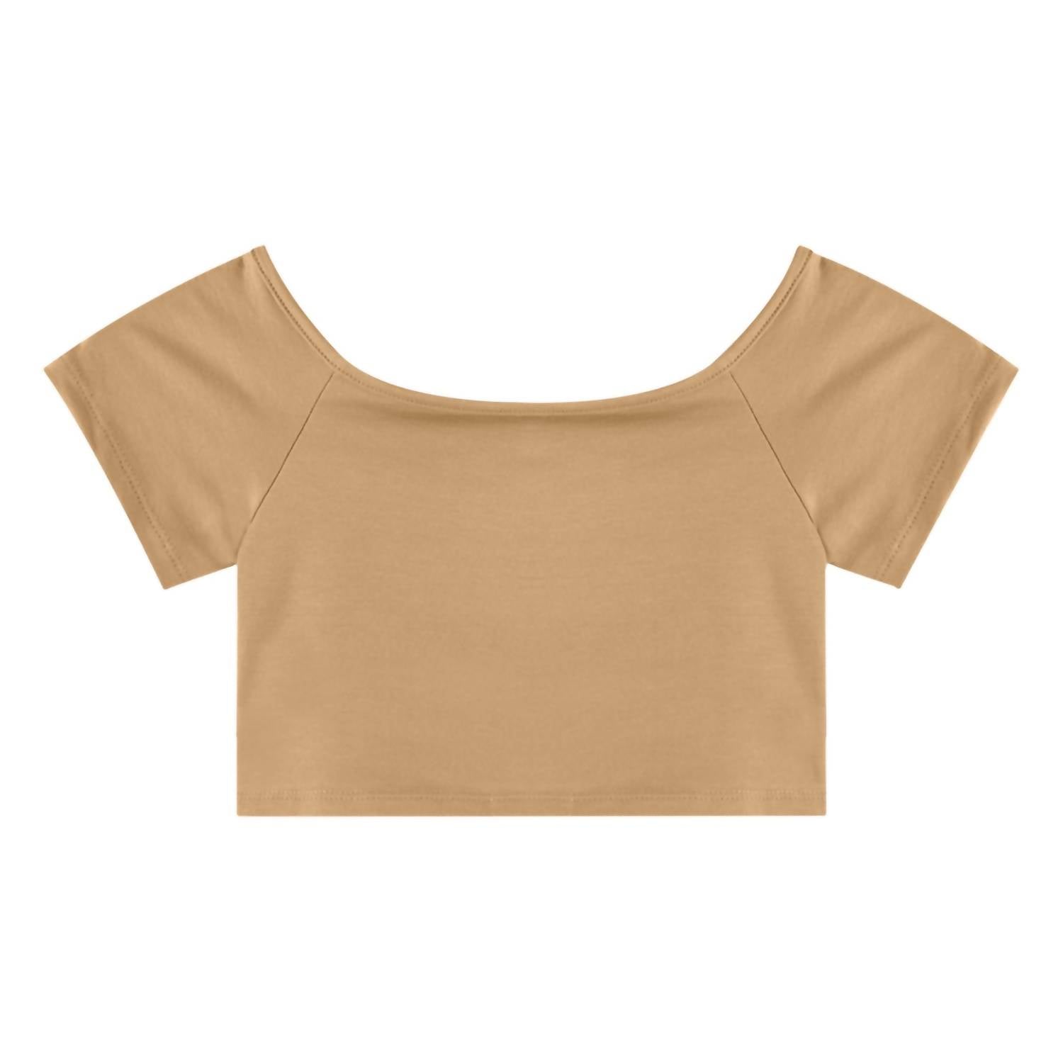 Nanai - Girl's Chic Boxy Tee & Printed Skirt Set