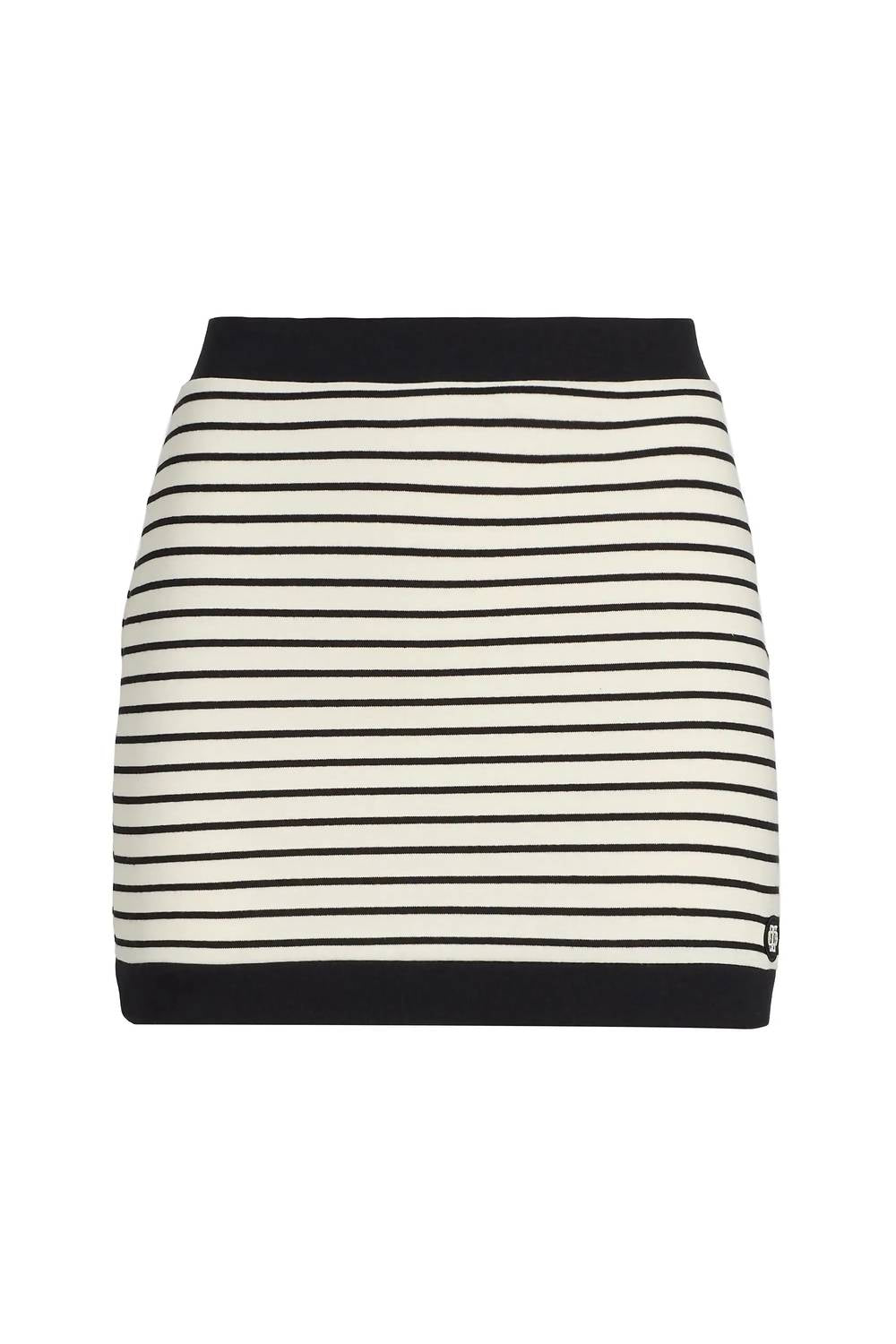 SIMKHAI Jonie Mini Skirt in black multi - women's skirt