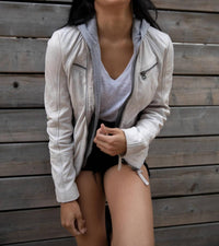 Mauritius - Nola Regular Fit Leather Jacket