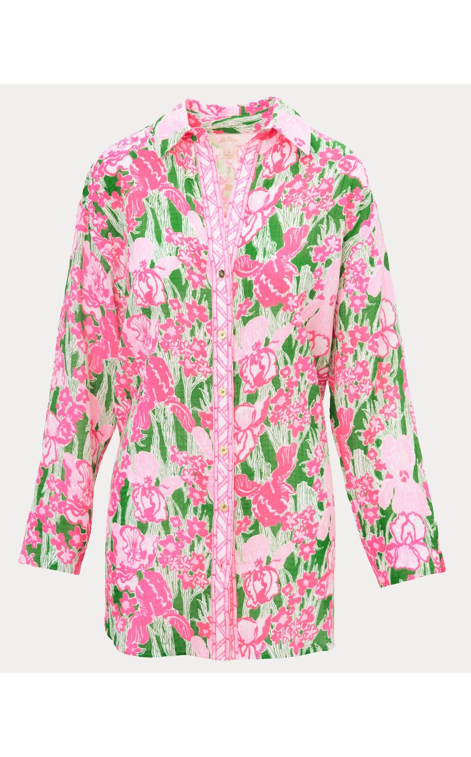 Lilly Pulitzer - Kwitney Long Sleeve Cotton Cover-up