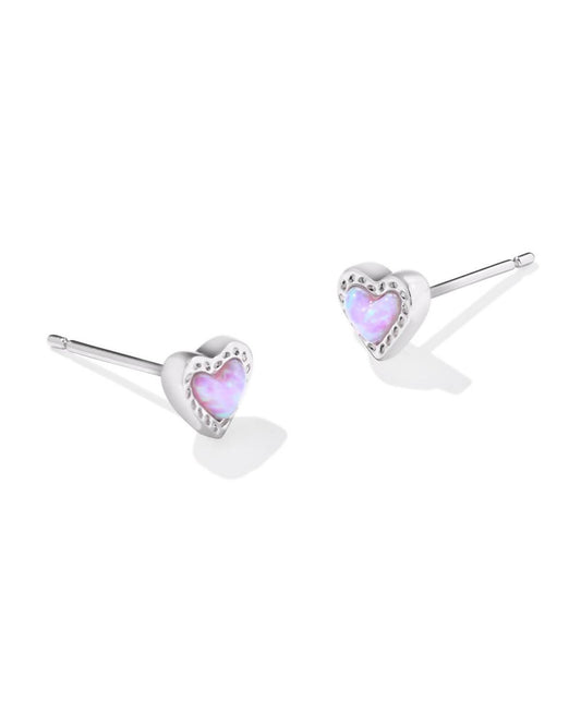 Kendra Scott - Women's Mini Ari Heart Stud Earrings