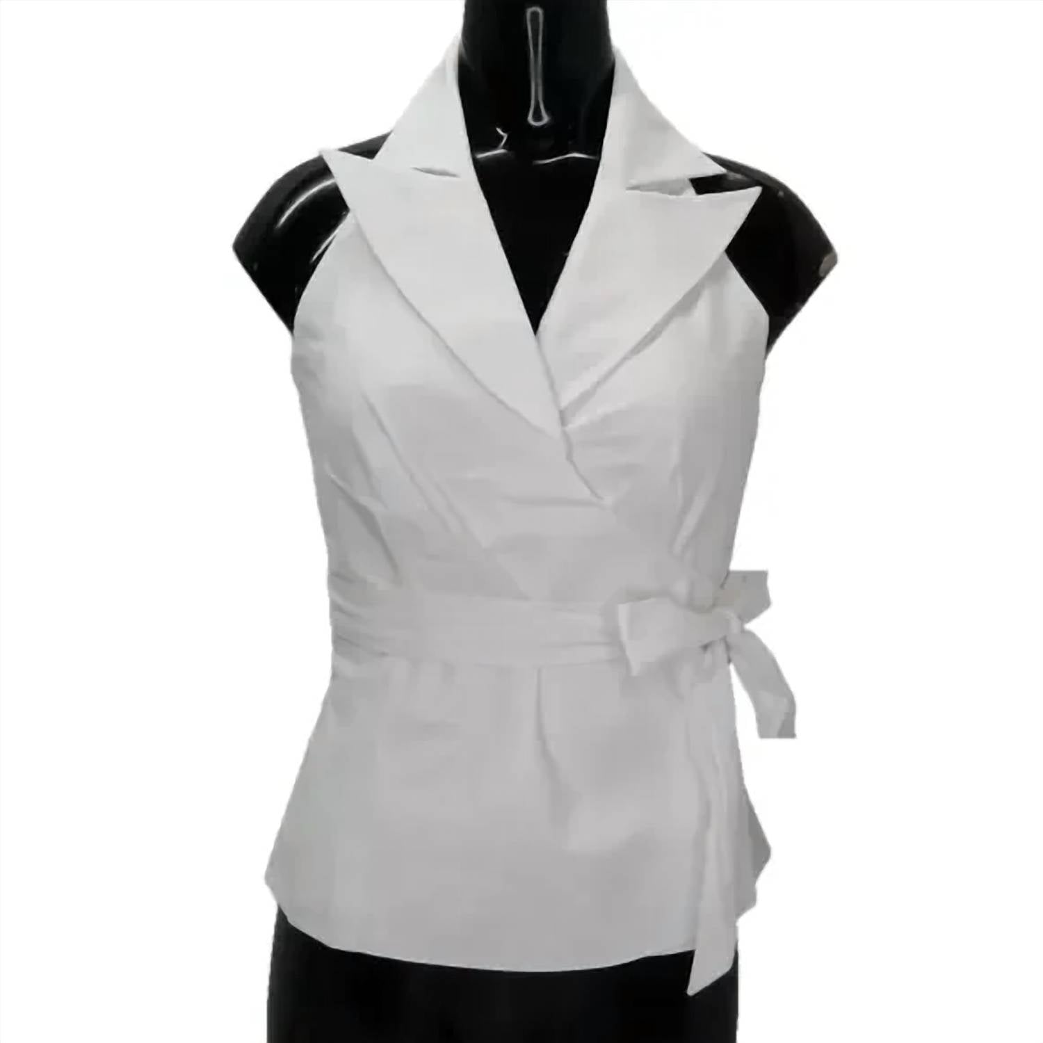 Anne Fontaine - Women's Cilaos Sleeveless Halter Princess Seam Top