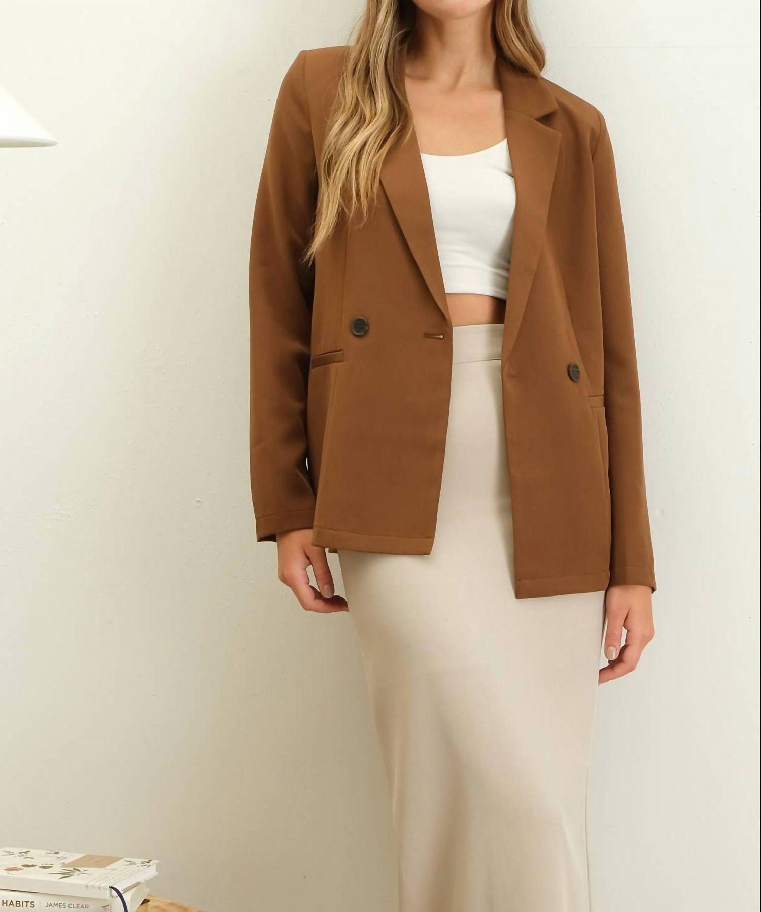 The Workshop Studio - Carmine Double Breasted Blazer