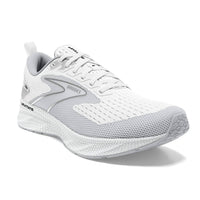 BROOKS Men's Levitate 6 Running Shoes in bright white oyster mushroom - men's shoe