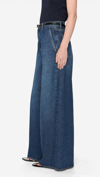 Frame - Drape Wide Leg Jeans