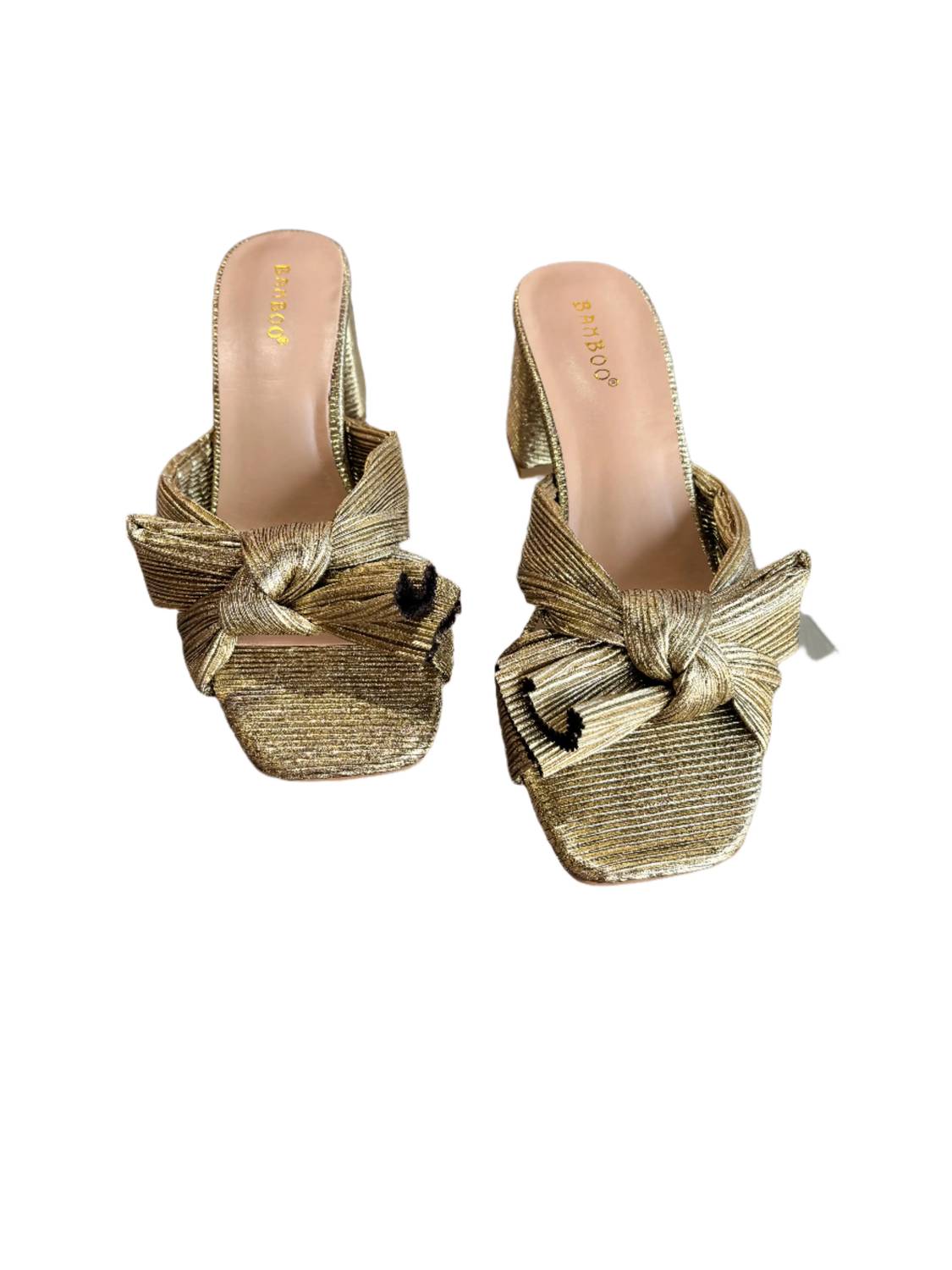 Bamboo - Women's Vera Bow Heeled Sandals
