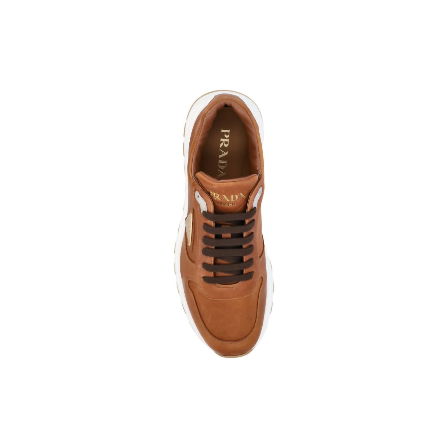 Prada - Men's Prax 01 Leather Sneakers